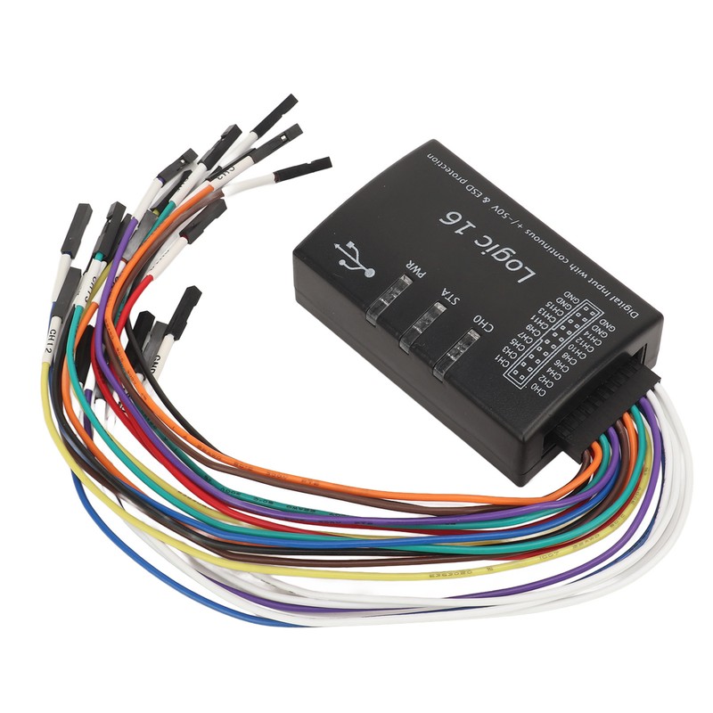 Logic Analyzer USB 16 Channel 100M Maximum Sampling Rate with