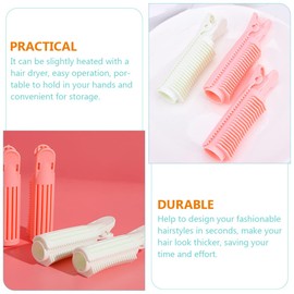 LALAFINA 10pcs Hair Volume Clips Fluffy Hair Root Curlers for Effortless Styling Durable Design for Women Fashion Hairstyles