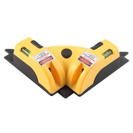 Line Laser Red, Right Angle 90 Degree Vertical/Horizontal Line Laser, Self-Levelling Projection Plane Alignment Layout Tool