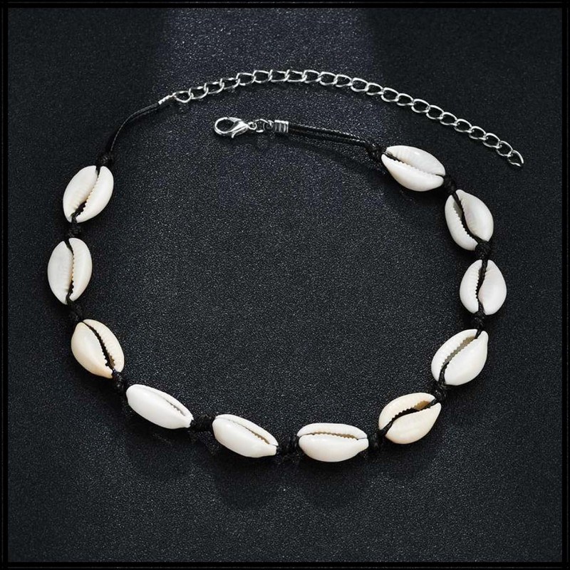 White Fang AZ113 Men's Women's Necklace Choker Sea Shell Marine