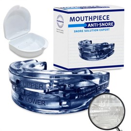 Schnarchstopper,Anti Schnarch Schiene,Wiederverwendbar Mouth Guard,Anti-snoring MouthpieceAnti Snoring Aufbissschiene für Nacht für Männer Frauen Frauen(Dunkelblau)