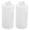 PATIKIL CBB60 50uF Running Capacitor,2Pcs AC 450V 4 pins 50/60Hz