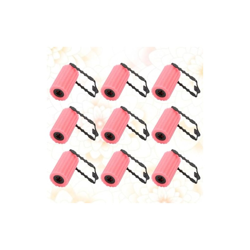 12 Piezas Bigudí de Espuma Rosa para Rizar Cabello sin