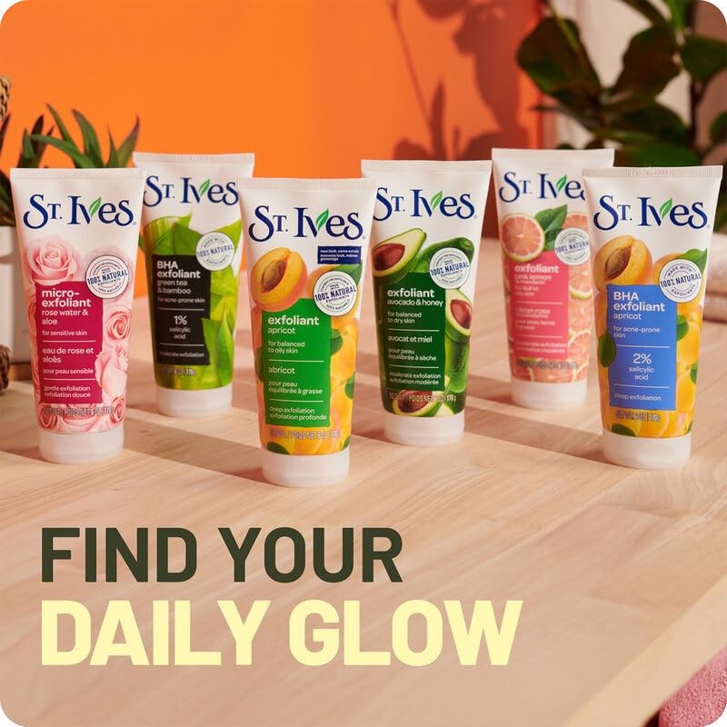 St. Ives Rise & Energize Coconut & Coffee Scrub, 6