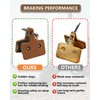 YAORISE Sintered Brake Pads for EBOX 1, EBOX 2 EBOX