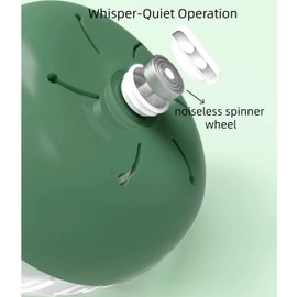 MANON ROSA Hamster Wheel Super Silent Quiet Exercise Running Wheel with Adjustable Stand for Chinchillas Gerbils Mice Small Animals (S(4.72" D),Black with Stand)