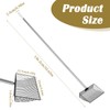 Grevosea Chicken Poop Scooper, 10" Large Metal Litter Scooper for