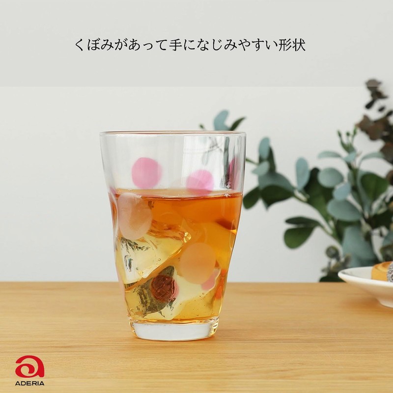 Polka Dot gurasu Tumbler M