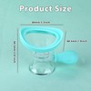 Eye Wash Cup Portable Eye Care Cleaner Kit Silicon Manual