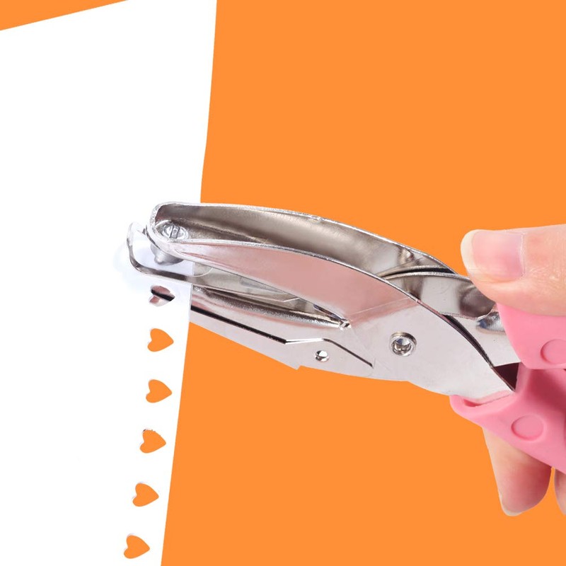 SPEEDWOX Hand Punch, Hollow Punch, Heart Punch, Plier Shape, 5