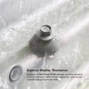 BDN FASTENERS Polycarbonate Skylight Screws #12×2-3/8"(12-14x60mm), Hex Flange Head, Self-Drilling