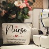 3 Pcs Nurse Makeup Bag Funny Nurse Supplies Gifts for