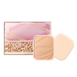 MAQUILLAGE Dramatic Powdery UV Foundation & Compact Case, Limited Set of 4, Unscented, Ochre 20 (Set Item), Compact Case ND, 0.3 oz (9.3 g)