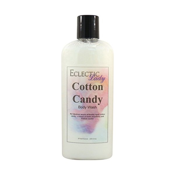 Cotton Candy Body Wash by Eclectic Lady, 8 ounces