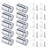 10 Pcs Standoff Wall Fixings, Glass Standoff Bolt, Stainless Steel