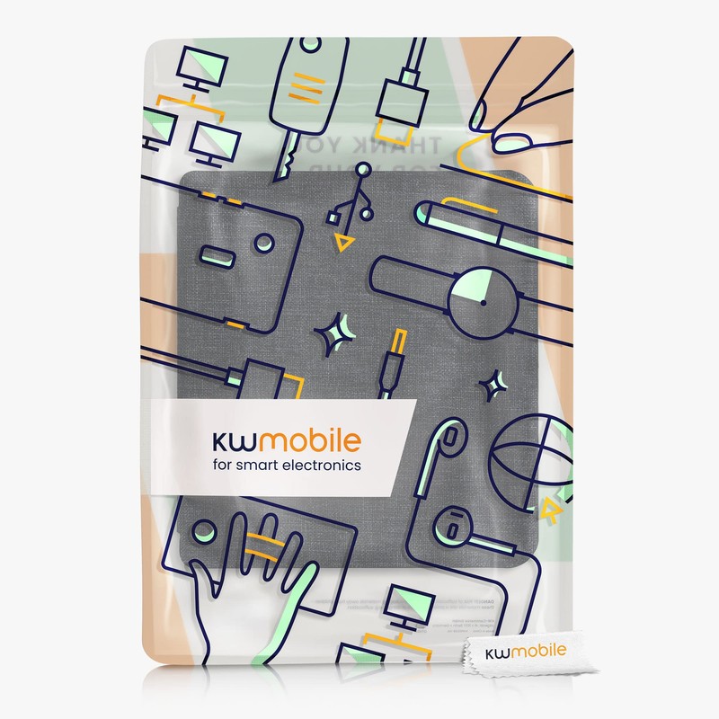 kwmobile Case Compatible with Kobo Libra 2 - Fabric eReader