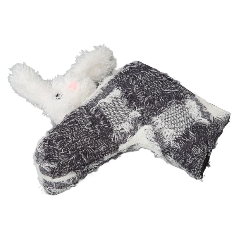 Golf Club Putter Head Cover Thickened Fleece Cute Plush Animal