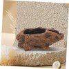Kisangel Vintage Root Flower Pot Driftwood Planter Stylish Concrete Planter