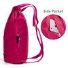 ZOORON Waterproof Drawstring Gym Backpack Bag for Men & Women,