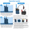 Water Pump Submersible Pump DC 12V Sump Pump 1500 GPH