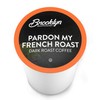 Brooklyn Beans French Roast Coffee Pods, Compatible with 2.0 K-Cup