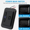 4.8 A Dual USB Car Charger Socket with Switch and