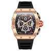 Men's Quartz Watch Silicone Strap Fashion Business Wrist Watch