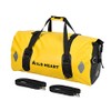 Waterproof Bag 55L 66L 77L Motorcycle Dry Duffel Bag for Travel,Motorcycling, Cycling,Hiking,Camping (77L, Yellow)