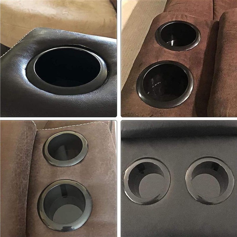 Pack of 4 Cup Holders, Car Drink Holder Insert, Sofa
