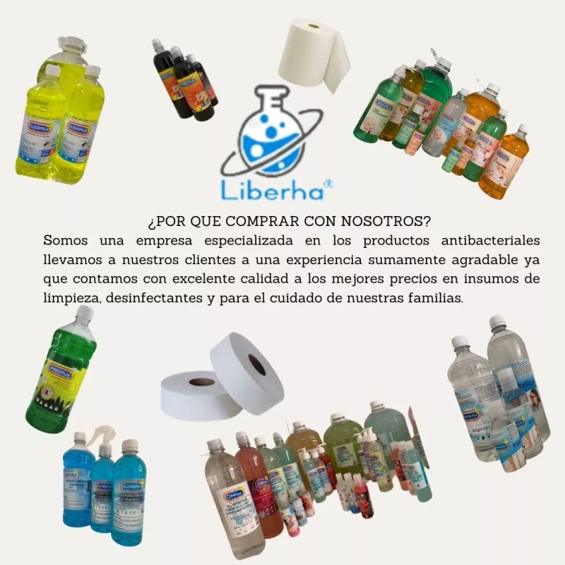 OHPlus Gel Antibacterial Aromas 500 Ml (paquete 10 Piezas)