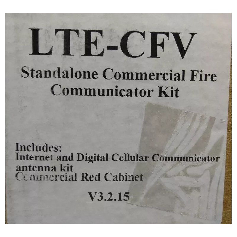 Honeywell LTE-CFV Commercial Fire Panel Internet and Cellular Communicator