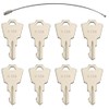 8PCS A126 Ignition Keys – Compatible with Linear Keypads (AK-11,