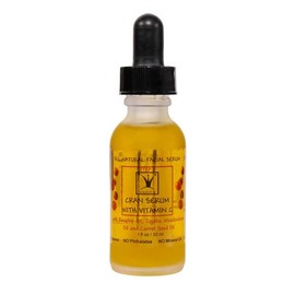 Queen B Cran Serum Firming Toning Natural Face Serum with Vitamin C 1oz