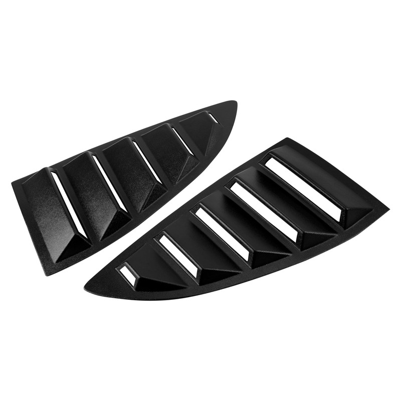 HECASA Side Window Louvers Compatible with 2010-2016 Hyundai Genesis Coupe