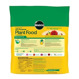 Miracle-Gro Miracle-Gro Water Soluble All Purpose Plant Food, 24-8-16, Instantly Fertilizes Plants, Waterproof Bag - 5 lb.