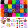 YITOHOP 12080+ Loom Bands Kit, Rubber Bands for Bracelet Making