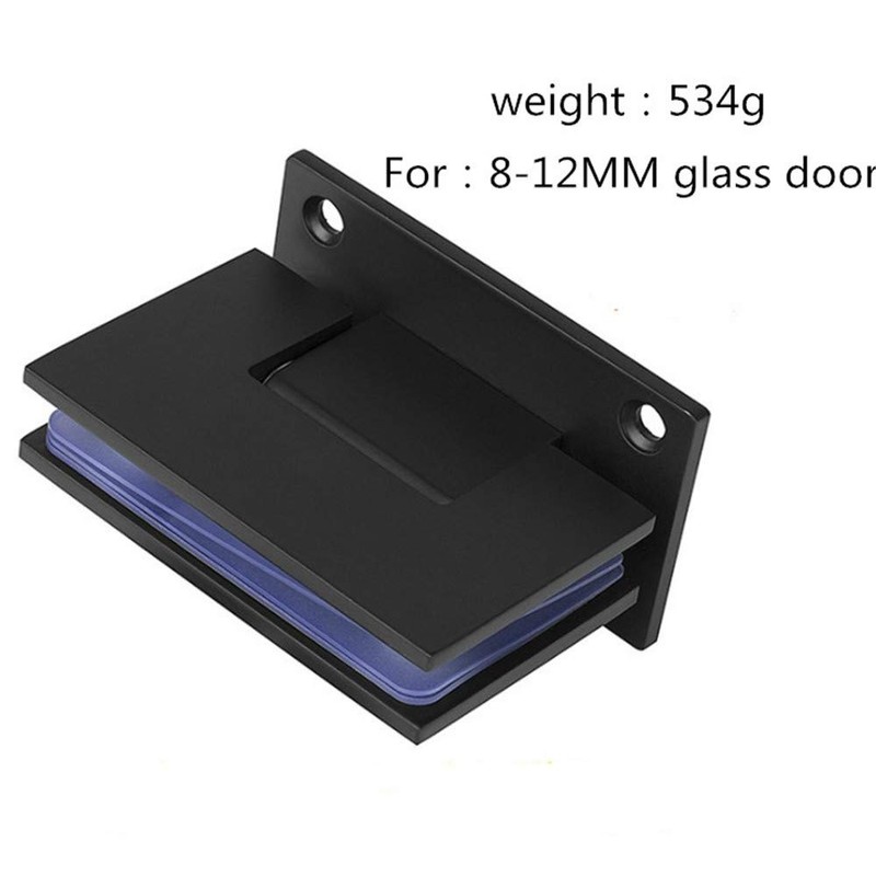 JU+ 90 Degree Glass Door Wall Hinges Shower Room Accessories