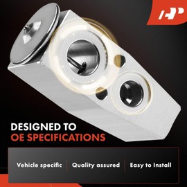 A-Premium A/C Expansion Valve Compatible with 2011-2016 Ford F-350, F650, F750, F-250/F-350/F-450/F-550 Super Duty