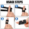 Trigger Thumb Splints, Finger Splint for Broken/Straightening/Arthritis, Breathable Thumb Brace
