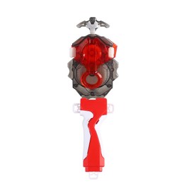 B184 Red Launcher and Red Grip,Sparking Left&Right L/R Two-Way Launcher Compatible with All Bey Burst Series Bey Battling (Red)