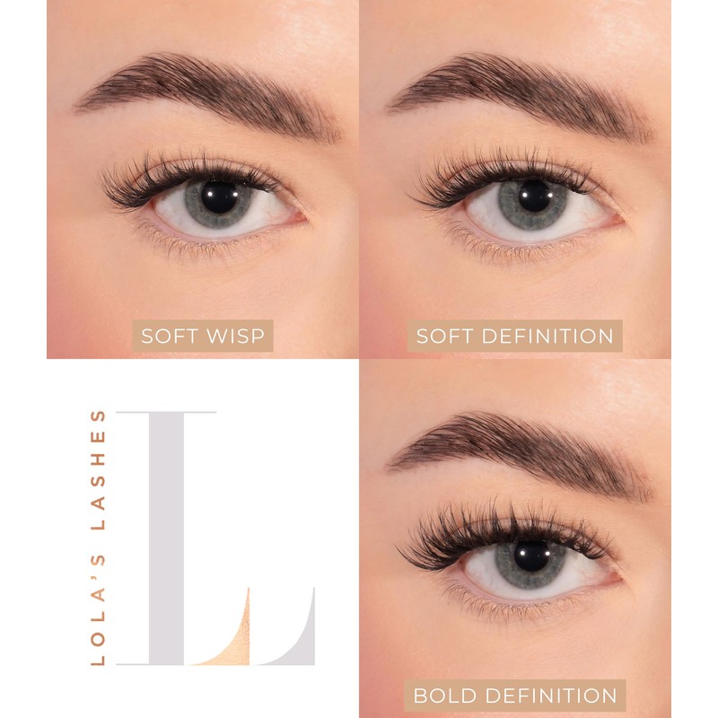 Lola's Lashes Pre-glued Lashes | Bold Definition Starter Kit |