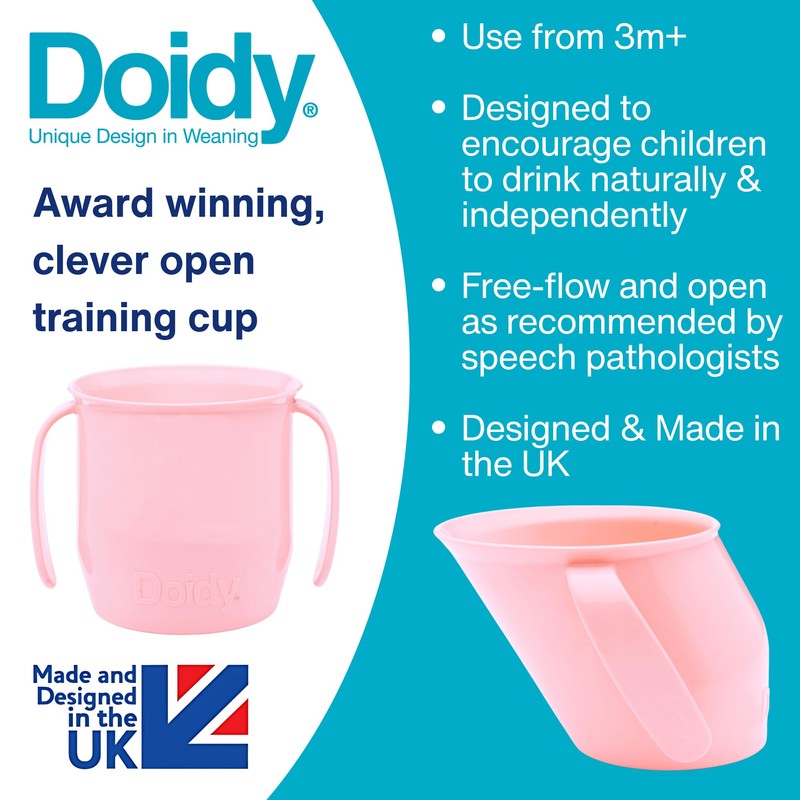 Doidy Cup Free Flow Toddler Cup | Trainer Sippy Cup