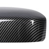 2PCS Side Mirror Cover Left Right Carbon Fiber Pattern 76201
