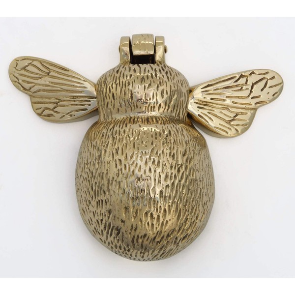 Castelion® Solid Brass Bumble Bee Door Knocker