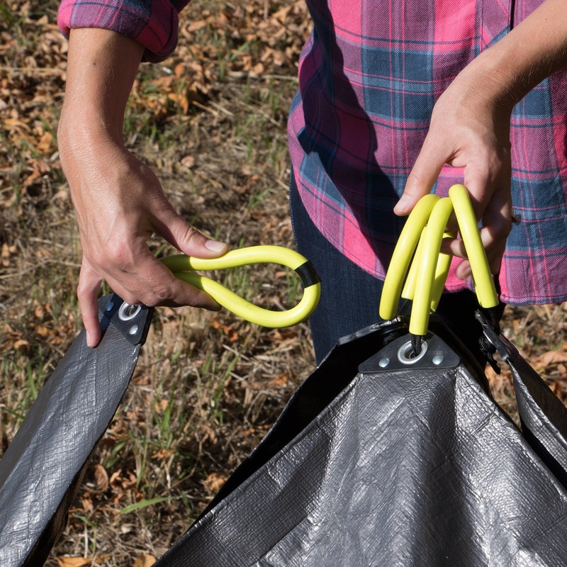Allsop Home & Garden 31586 Clean-Up Canvas Super Duty Tarp