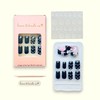 24 Pcs Press On Nails Short, Soft Gel Fake Nails,