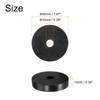 sourcing map 12 Pcs Rubber Spacers 50mm OD, 10mm ID,