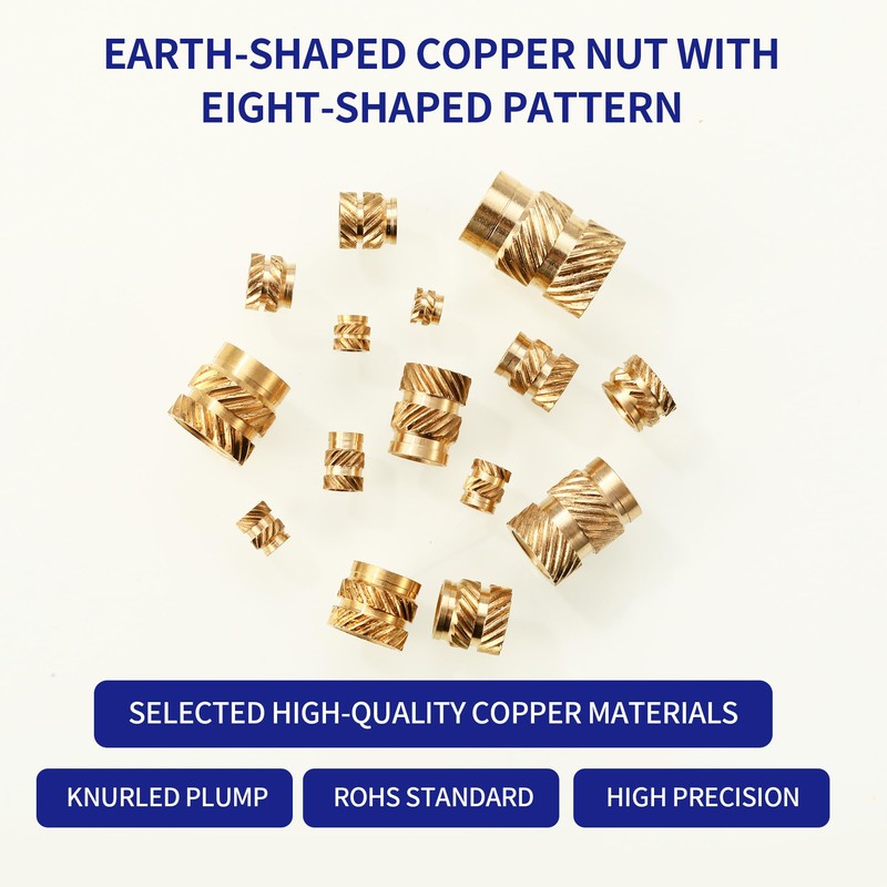 Pack of 300 thread inserts, M2, M2.5, M3, M4, M5,