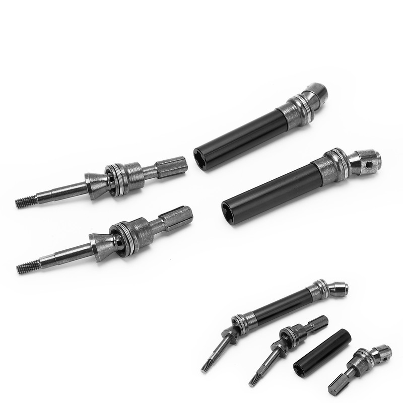 CVD Steel Rear Drive Shaft Assembly for Traxxas Slash Rustler