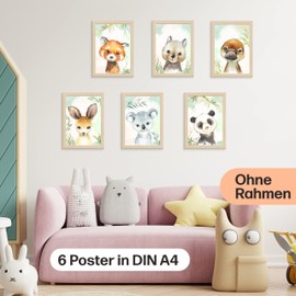 CreativeRobin Poster Australia Animals DIN A4